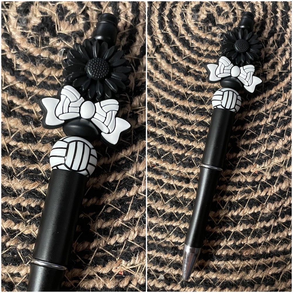 Volleyball 🏐 Beaded Pen